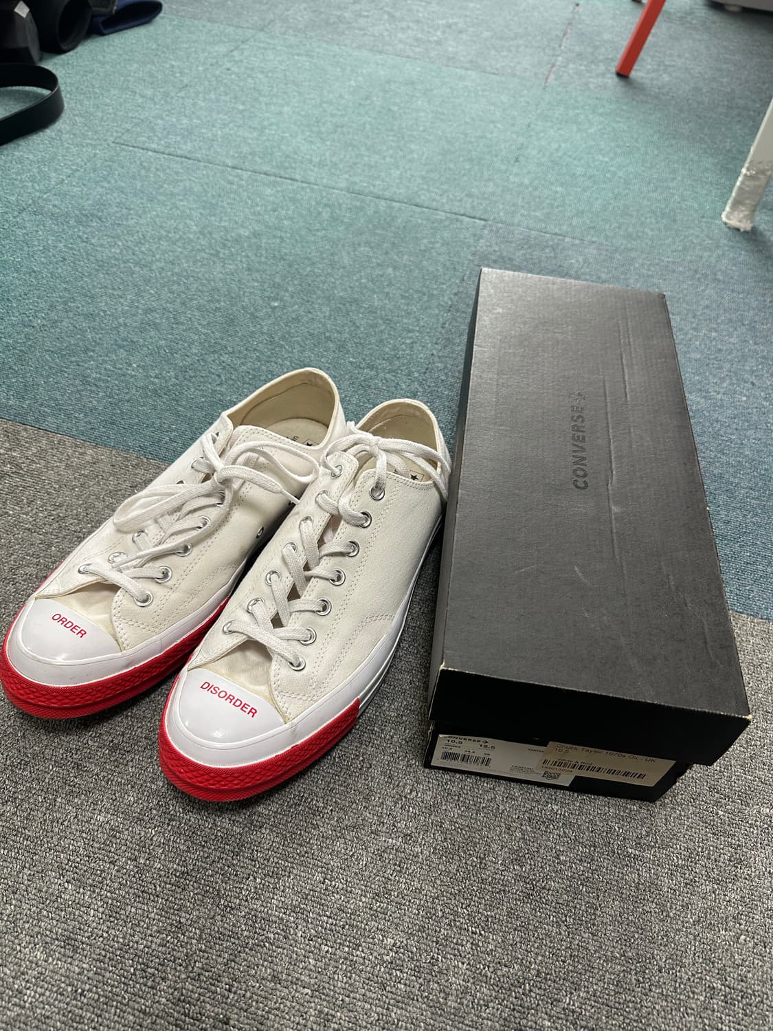 컨버스 언더커버 ORDER DISORDER 스니커즈 290사이즈 상품이미지4