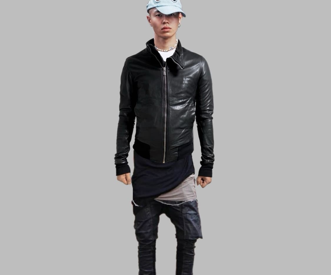 릭오웬스 몰리노 램스킨 자켓 상품이미지1