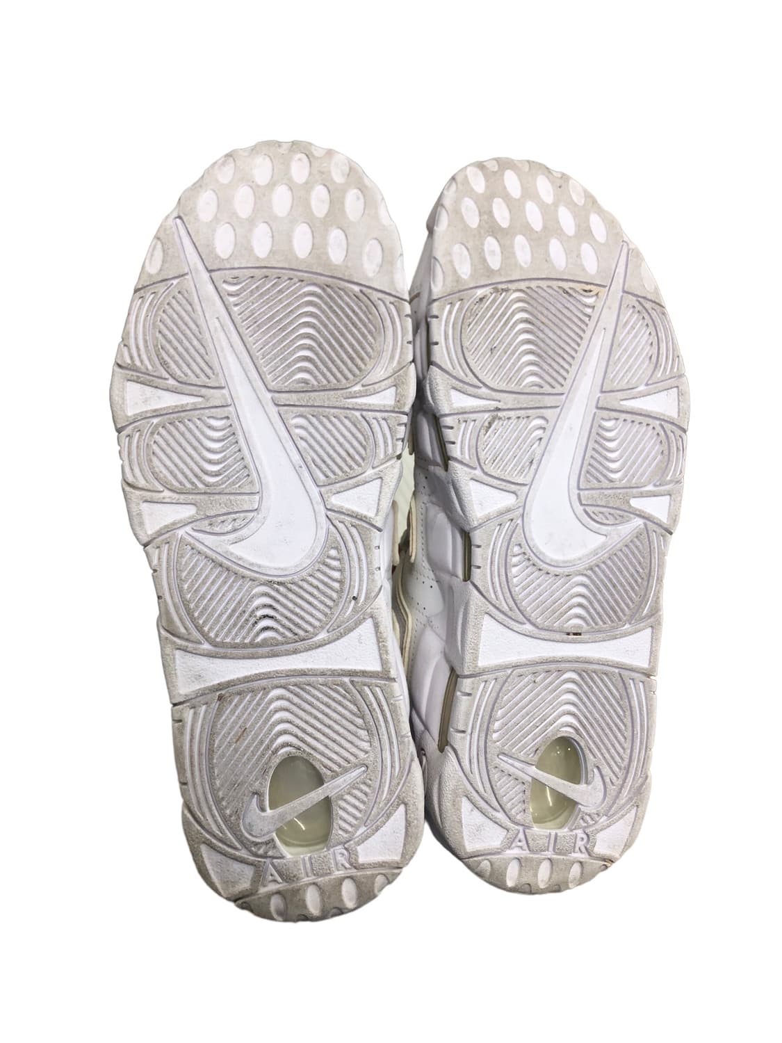 나이키 에어 모어 업템포 트리플 화이트 280mm 상품이미지5