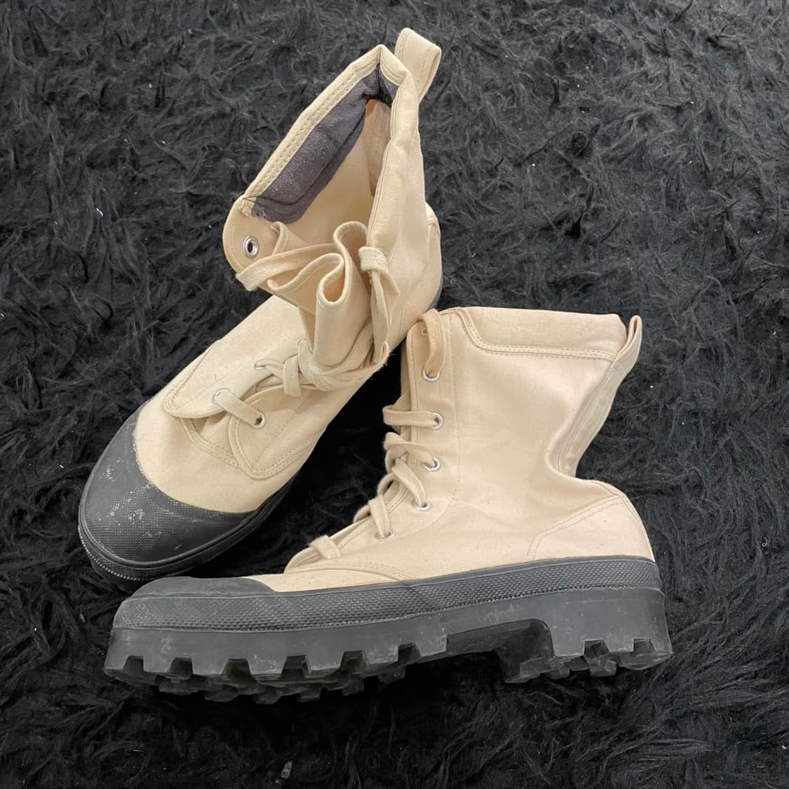 꼼데가르송 옴므플러스 캔버스 부츠 상품이미지2