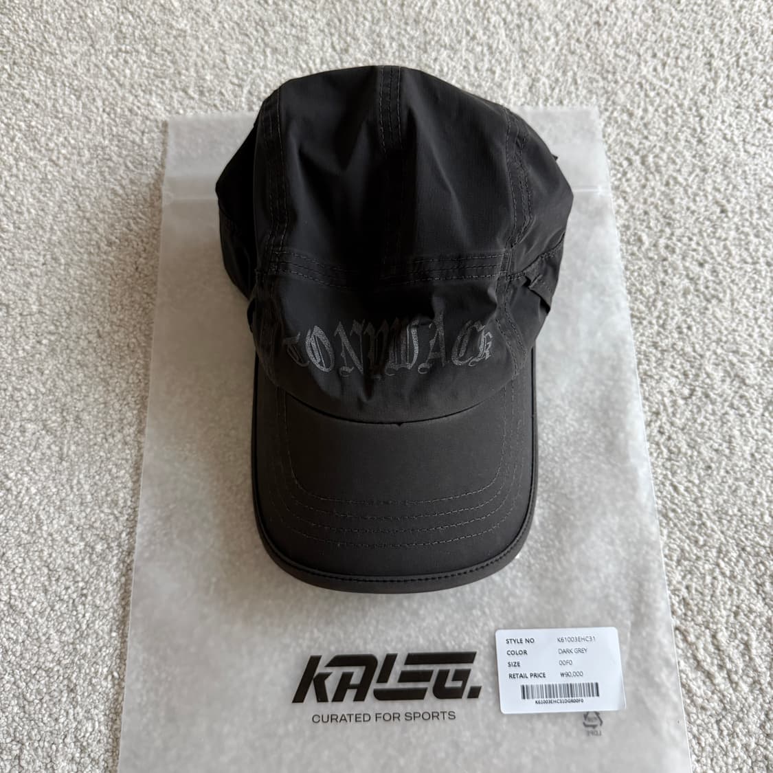 칼렉 x 토니웩 러닝캡 모자 상품이미지1