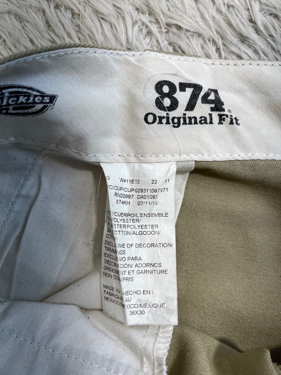 디키즈 874 코튼 팬츠/#2572 상품이미지6