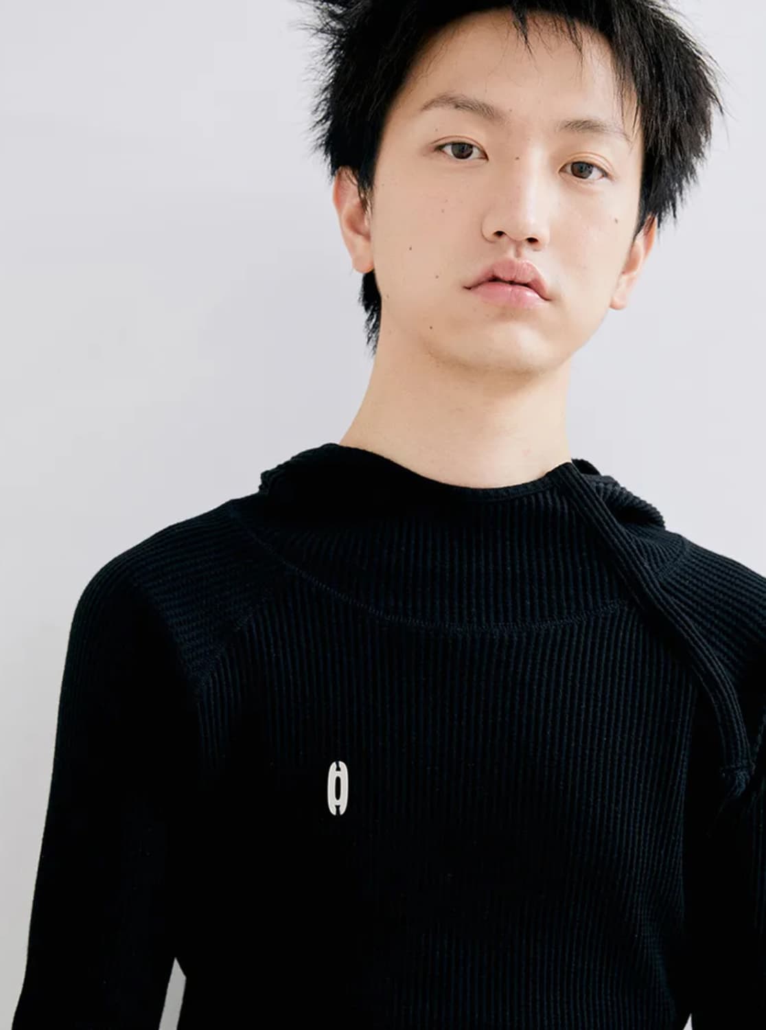 할로미늄 와플 후디 Black 상품이미지1