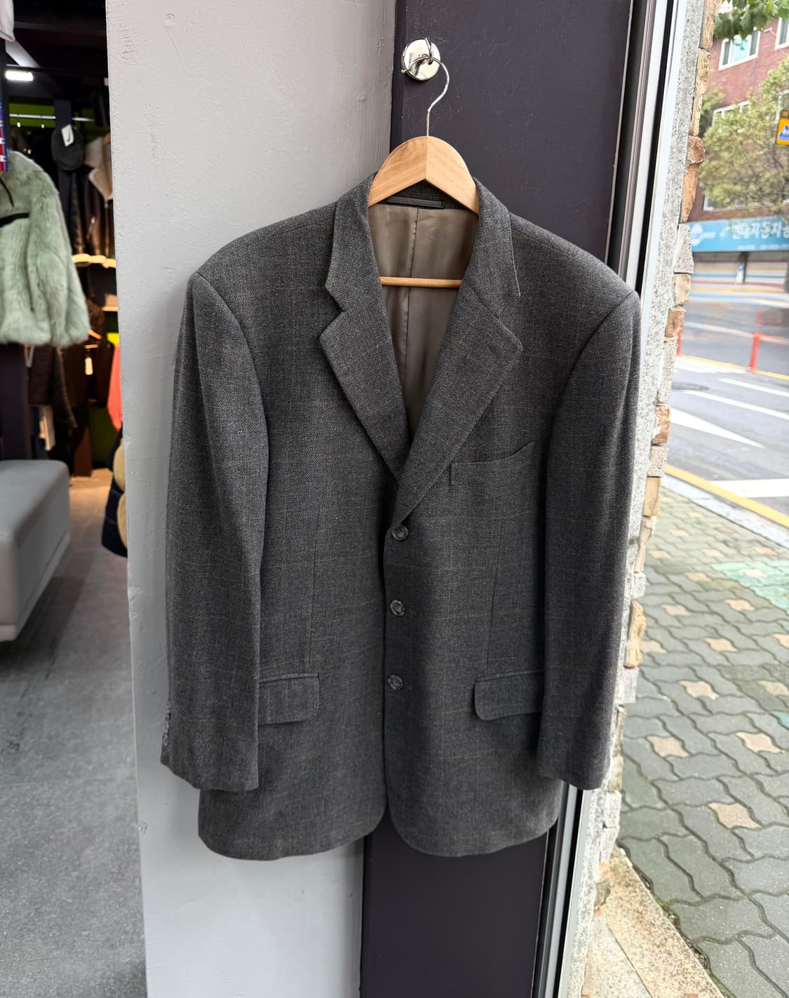 L/ 에르메네질도 제냐 실크 캐시미어 블레이저 상품이미지2