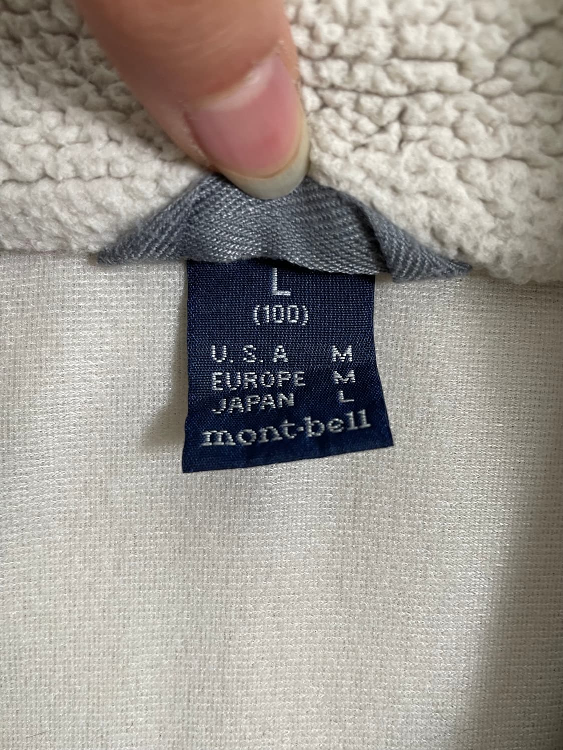 몽벨 플리스 L(95-100) 상품이미지6