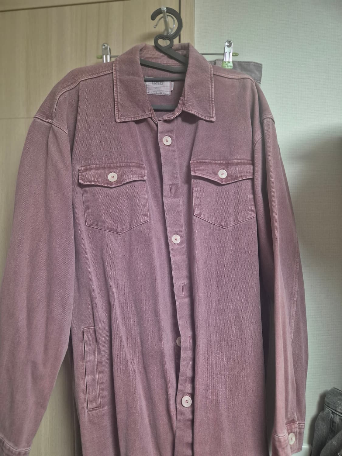 크리틱 PIGMENT DENIM JACKET VIOLET 트리커 제킷 상품이미지1