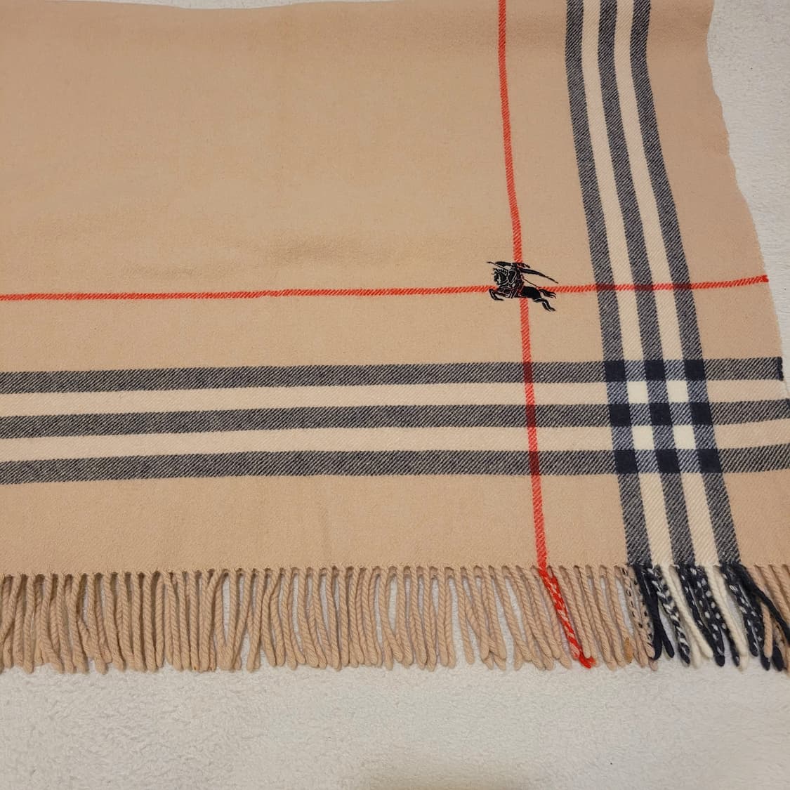 버버리 런던 버진울 머플러  상품이미지4