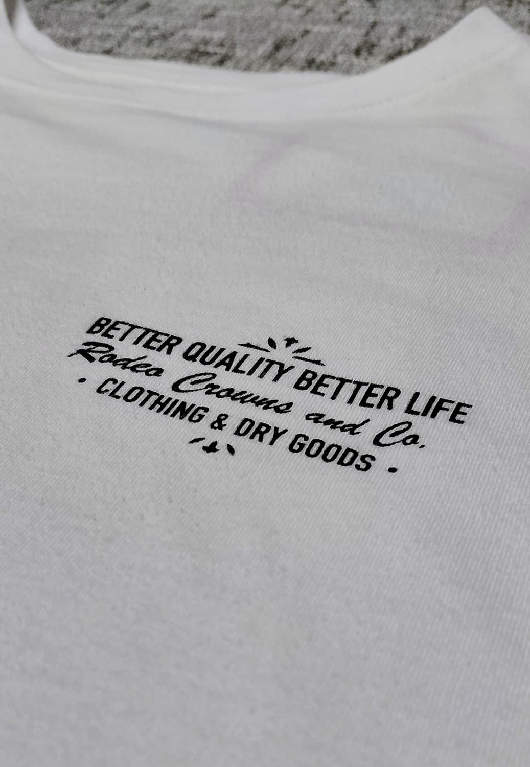 [FREE] 로데오 크라운즈 와이드 보울 백로고 패치 빈티지 티셔츠 상품이미지10