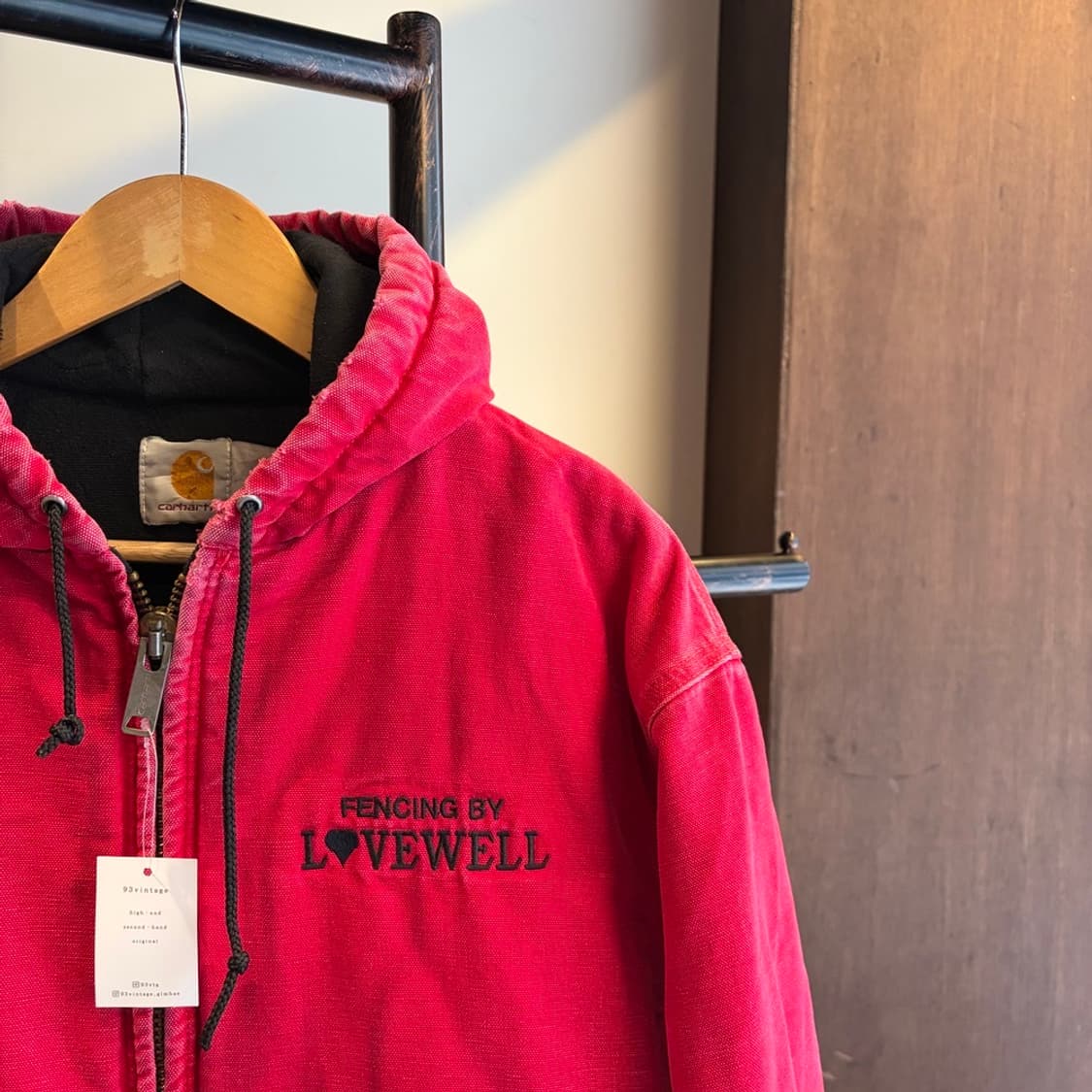 15896 - 90s 칼하트 워시드 덕 액티브 자켓 상품이미지3