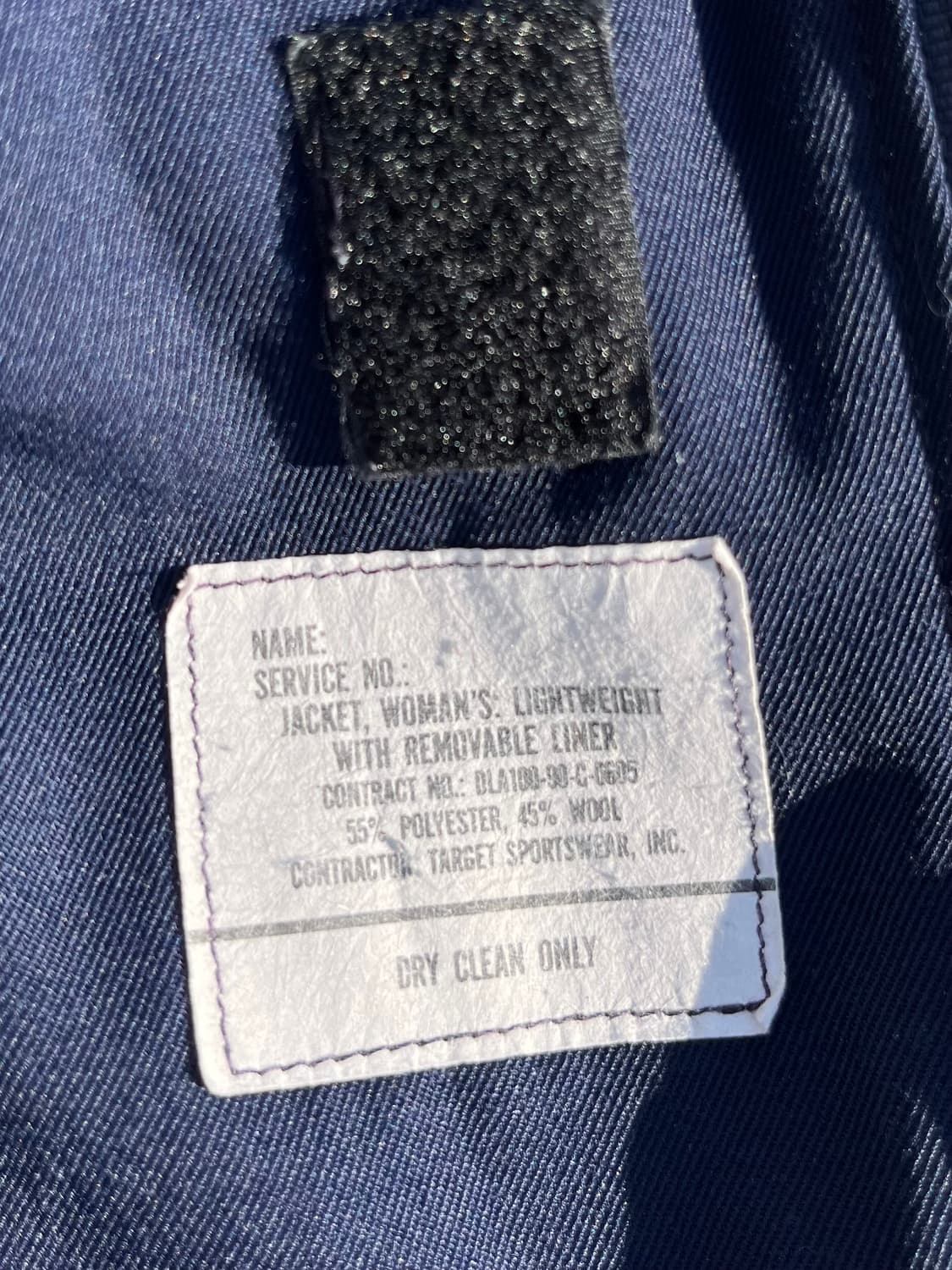 90s USAF lightweight jacket (22R) 상품이미지8