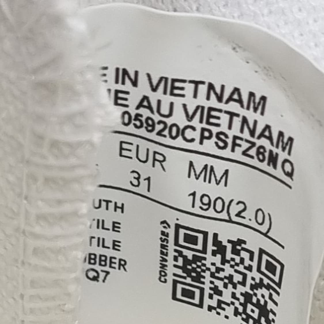 새상품 컨버스 올스타 아동운동화 190 상품이미지5