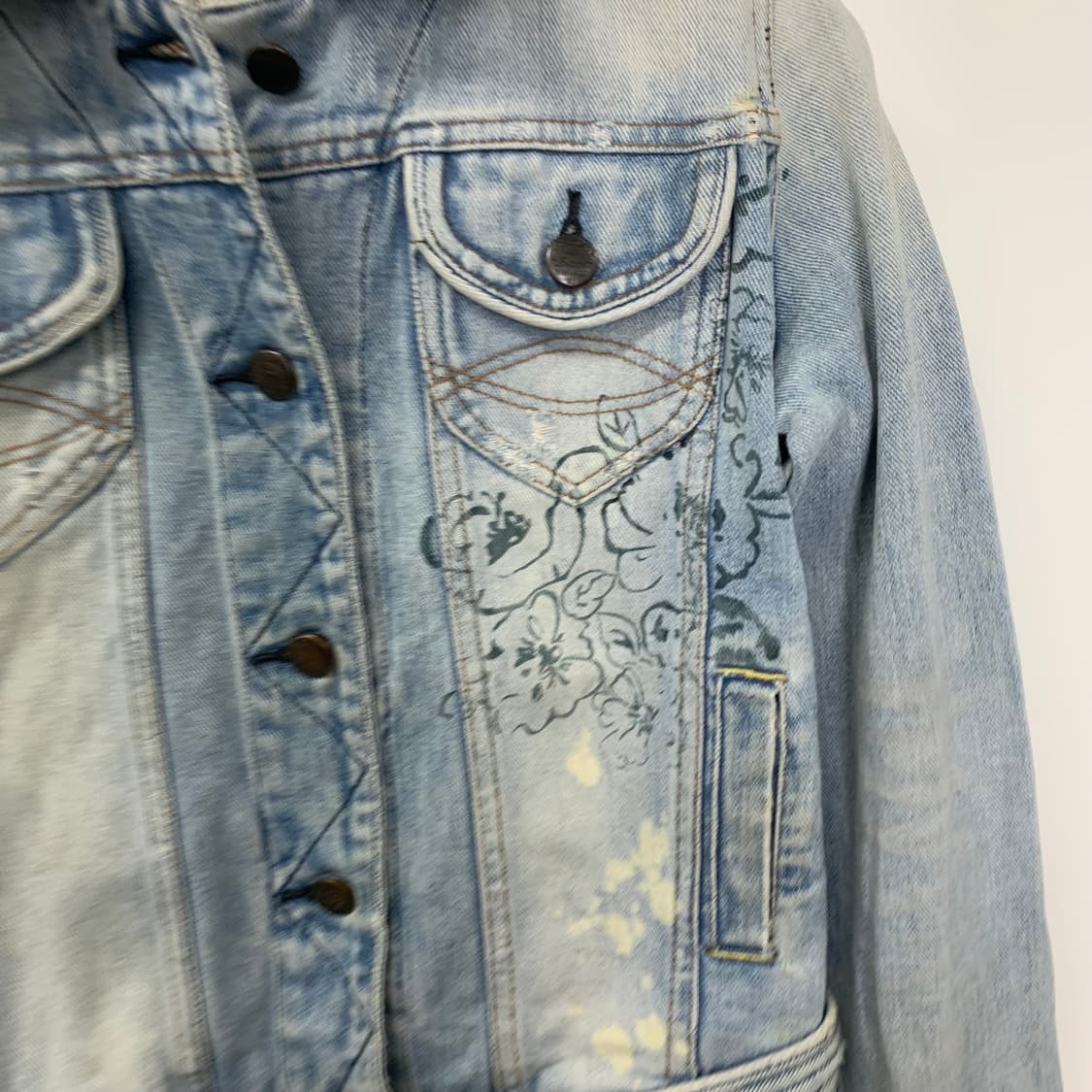 아베크롬비 y2k 와투케 워싱 데님 자켓 상품이미지6