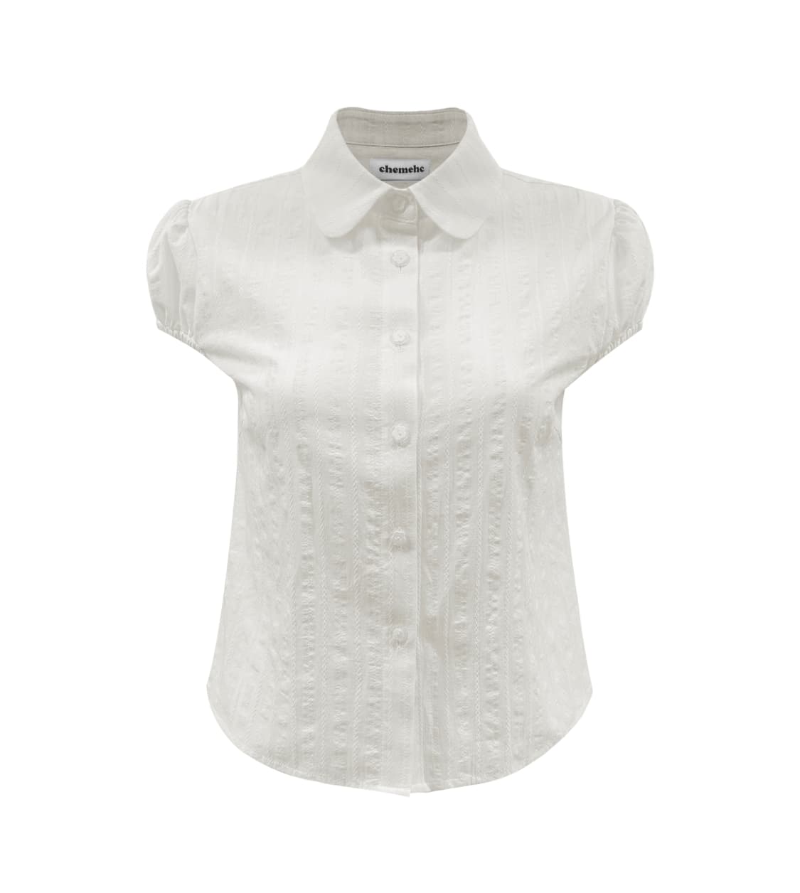 새상품! 체메씨 BOW PUFF SHIRT (IVORY) 상품이미지1