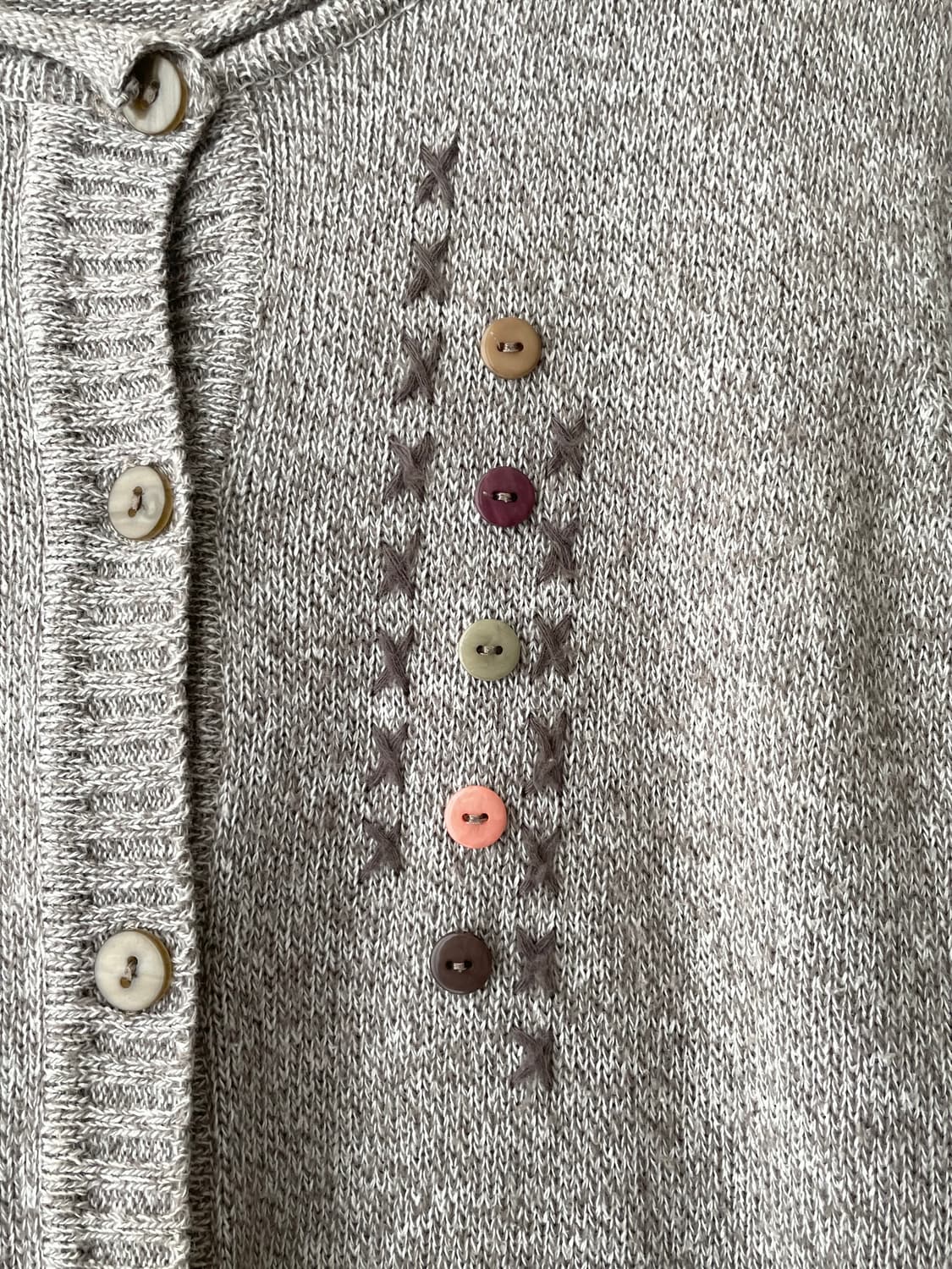 빈티지 모리걸 도트 터틀넥 상의 세트 / 모리걸 히피 상품이미지4