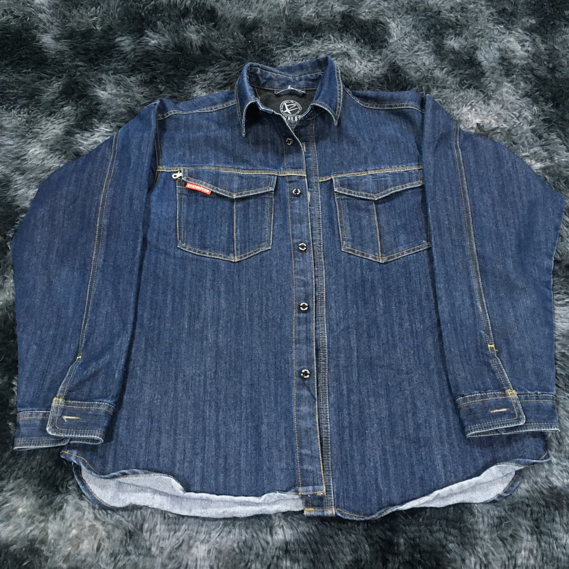 투티/0302 EVEN RIVER 데님 자켓 JPN 빈티지 청자켓 상품이미지3
