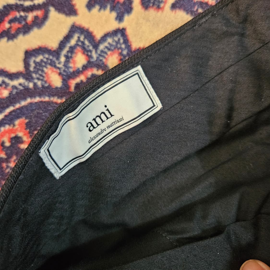 (국내매장)아미(ami) 울 커프스 롤업 팬츠 3size(31-32) 상품이미지5