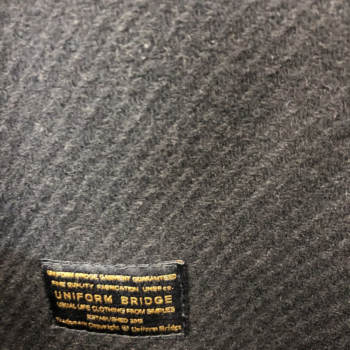 유니폼브릿지 캐시미어 누빔 더플코트 XL 100-105 상품이미지3