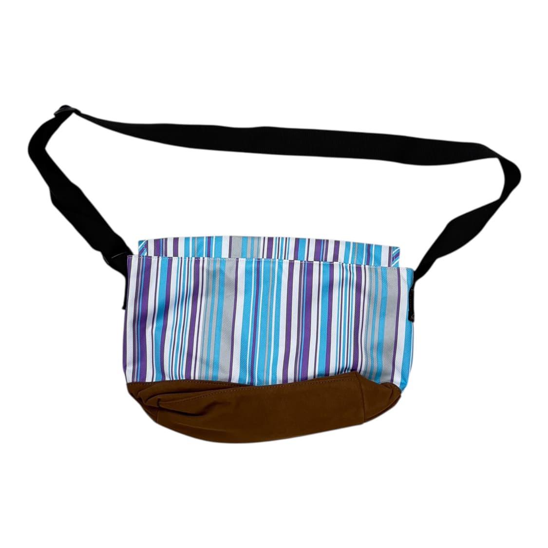 콜맨 스트라이프 포켓 크로스백 가방 상품이미지4