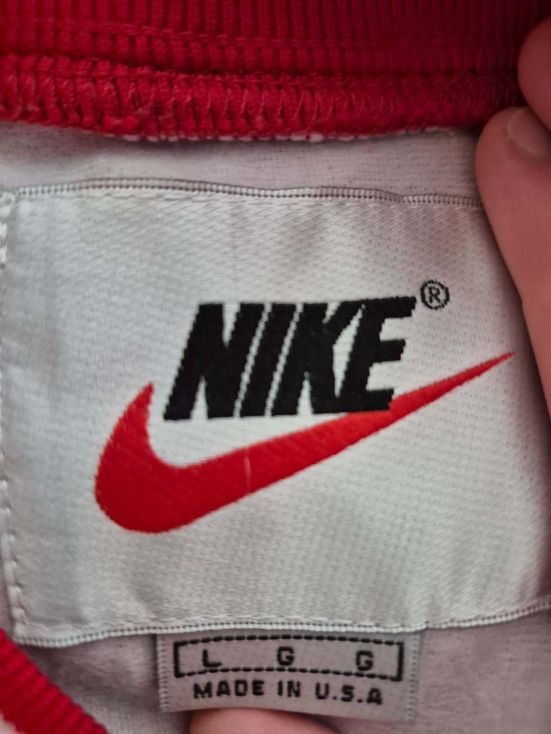 급처) 나이키 크롭 야구 져지 셔츠 상품이미지4