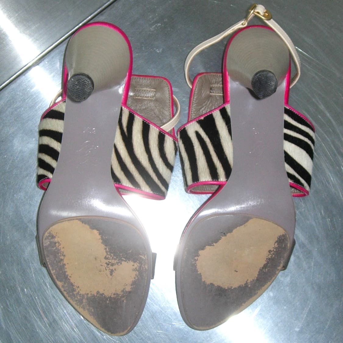 zebra high heels 상품이미지4