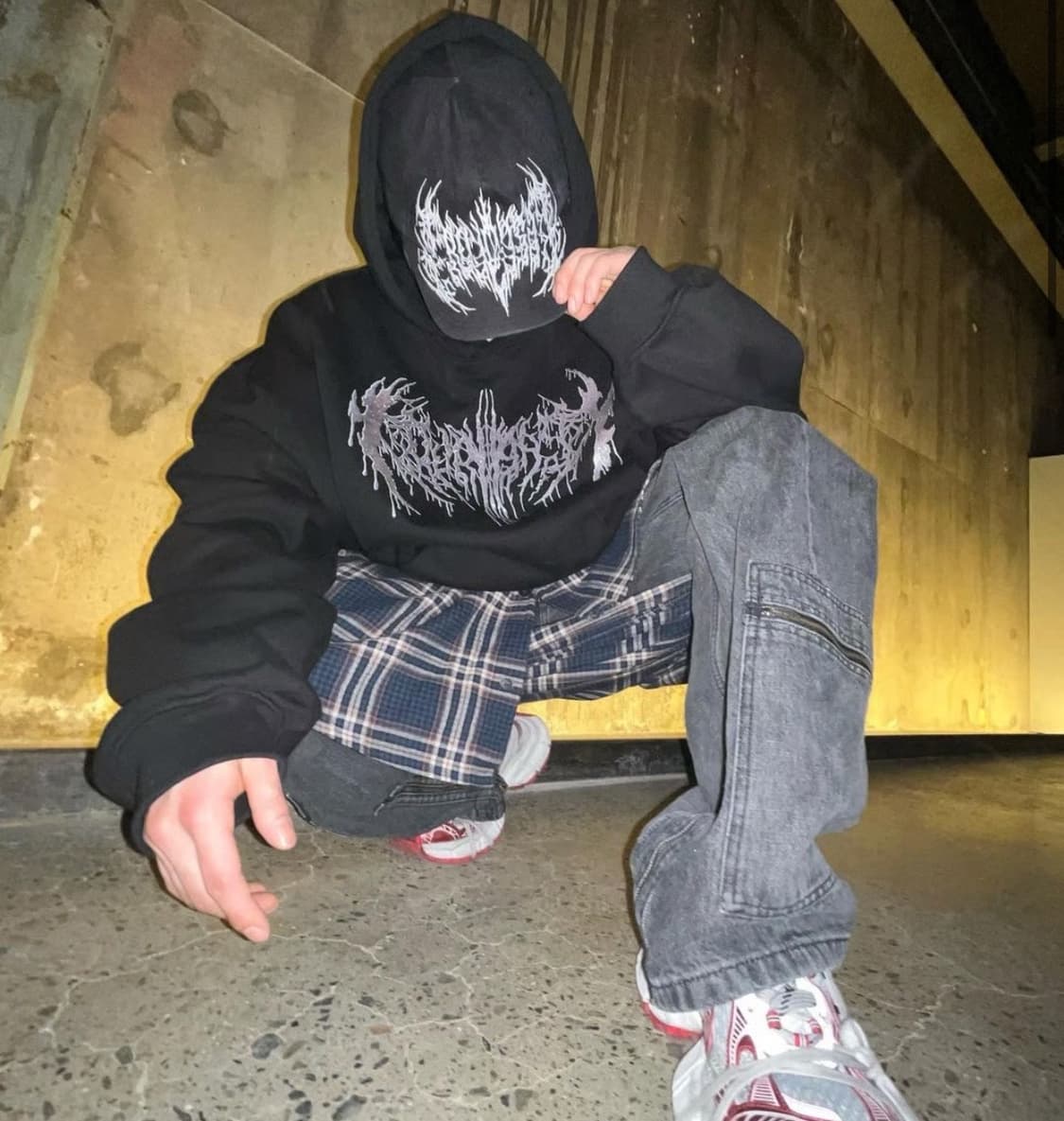 프로젝트 G/R 메탈릭 로고 캡 블랙 상품이미지1