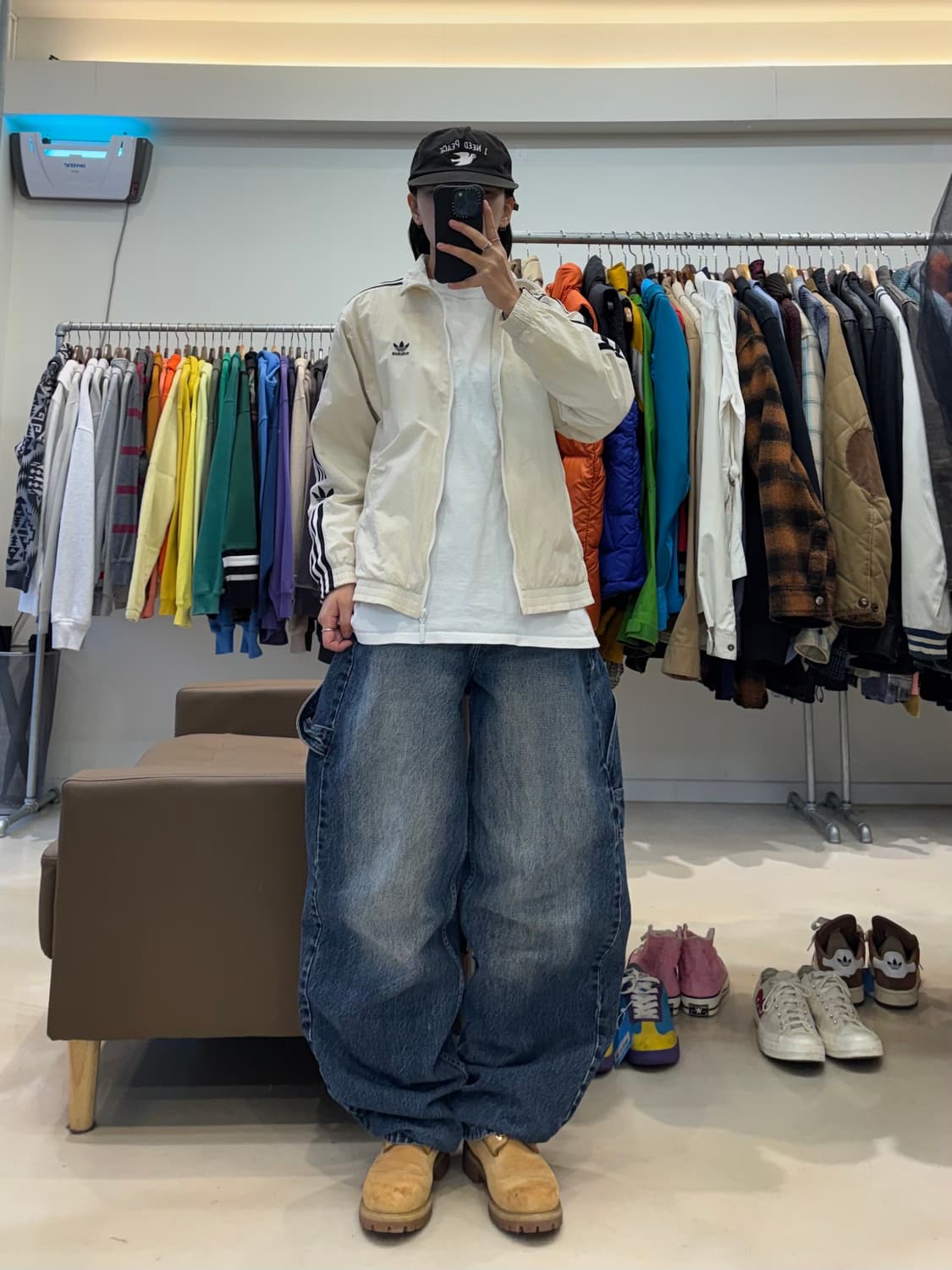 아디다스 파카이안 자수 바람막이 상품이미지8