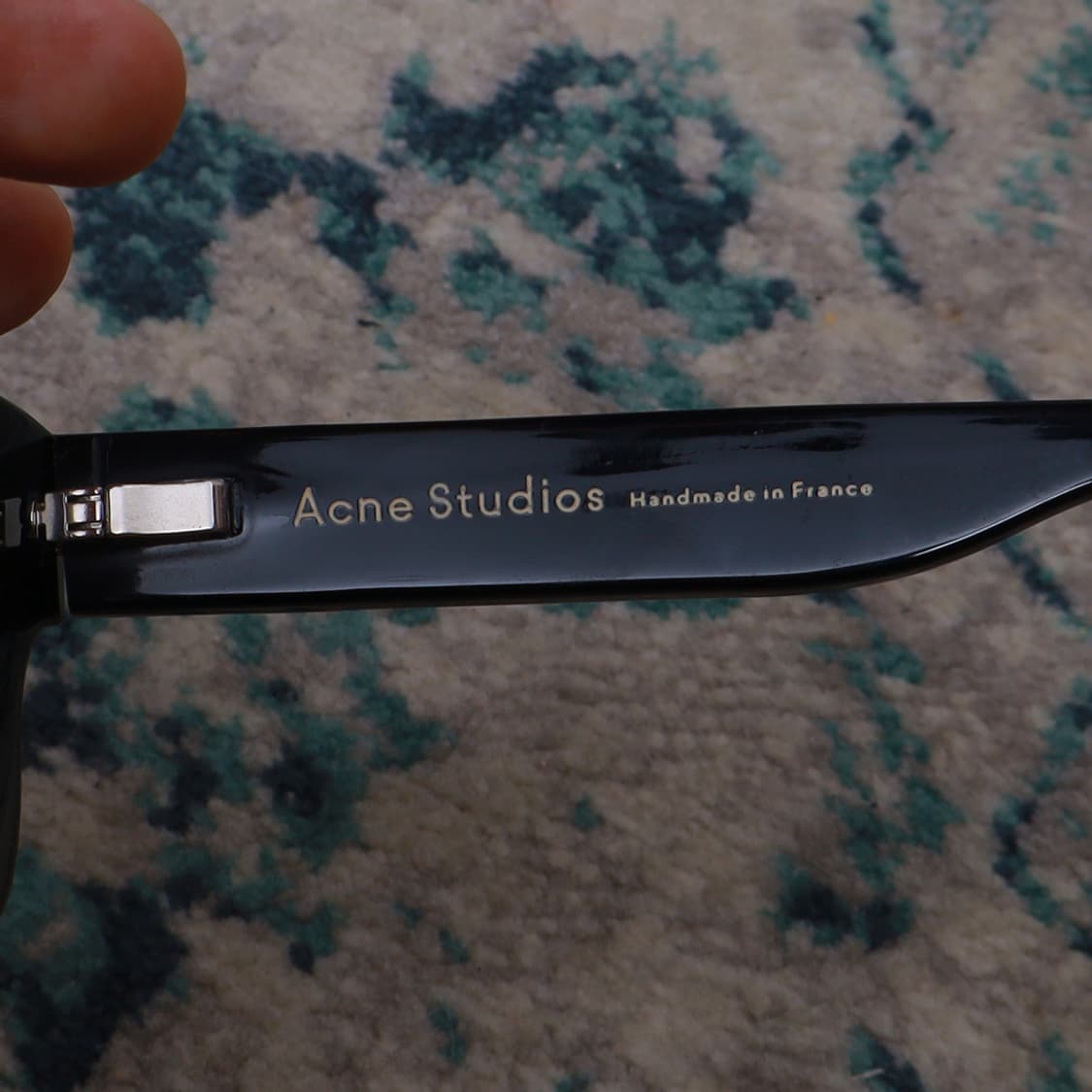 Acne 아크네 오버사이즈 선글라스 블랙 풀구성 상품이미지3