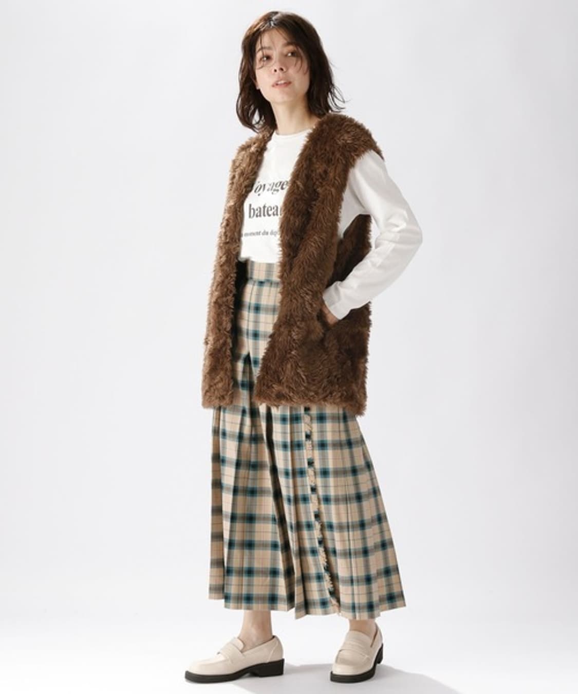 niko and... Vintage Fur Vest 상품이미지3