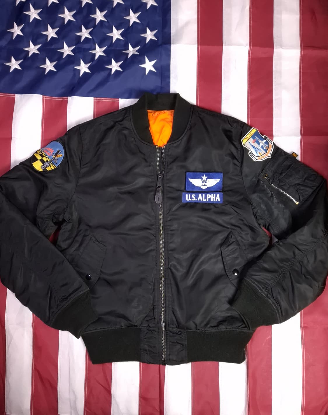오리지날  알파사 미공군 민수용 MA-1 항공자켓 상품이미지1