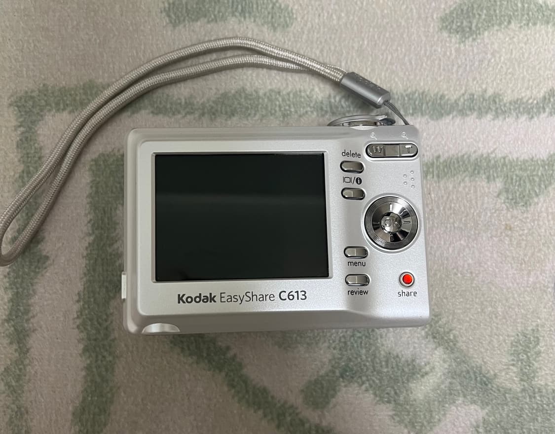 코닥 c613 펄 화이트 카리나 빈티지 디카 카메라 상품이미지2