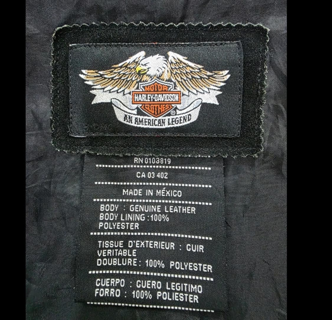 할리데이비슨 바이크 가죽 자켓 상품이미지7