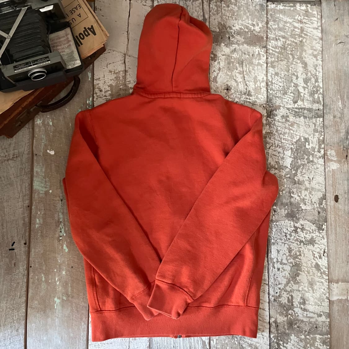 폴로 랄프로렌 오렌지 후드 집업 상품이미지7