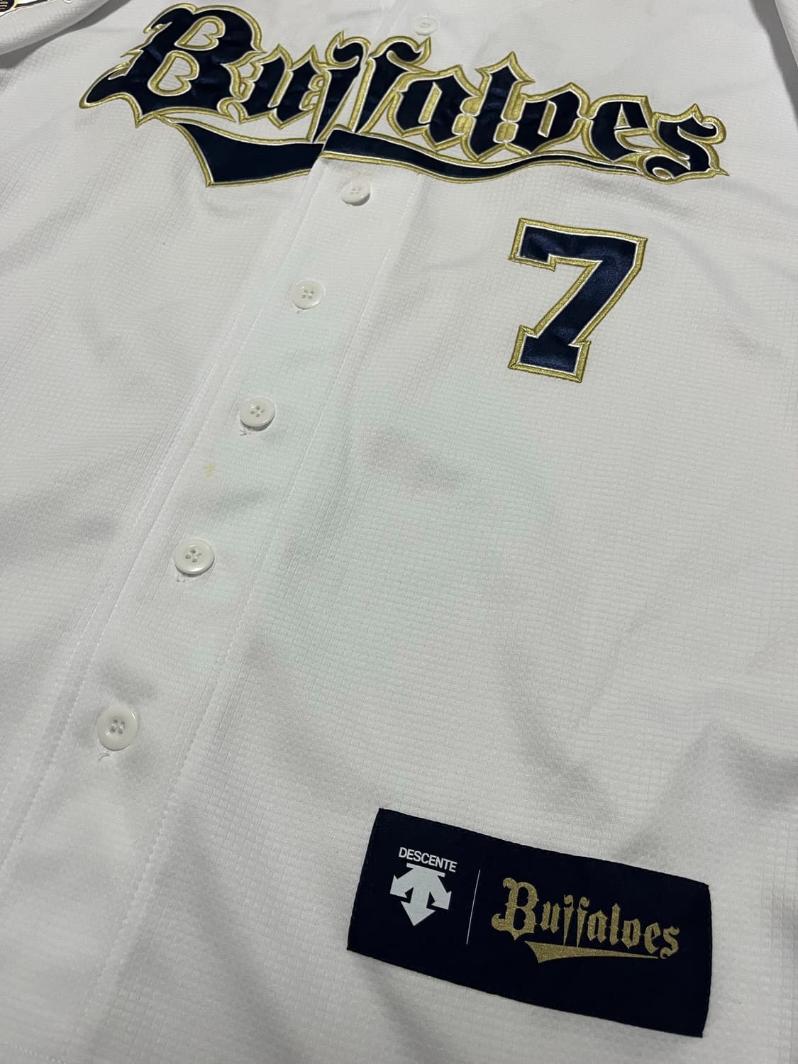 데상트 요시다 마사타카 오릭스 버팔로스 홈 정품 유니폼 상품이미지3