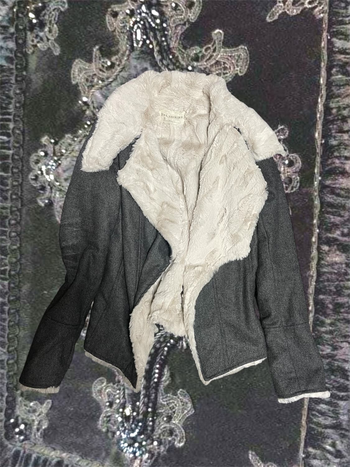 00s 핀터레스트 빈티지오네갸루드레이프퍼무스탕자켓 그런지페어리리즈리사마즈 상품이미지6