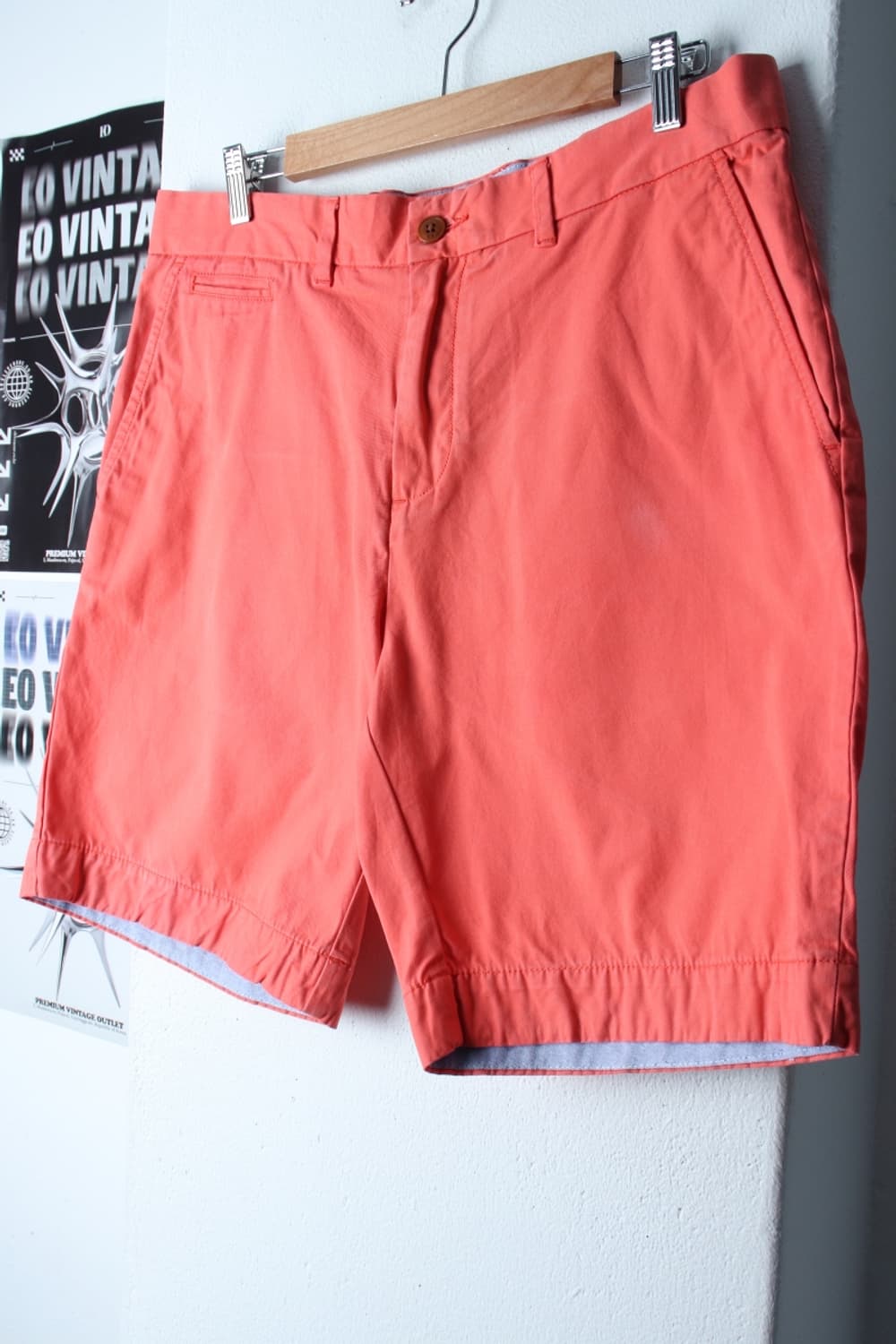 (XL) 타미힐피거 반바지 팬츠 핑크 무지 아메카지-P9725 상품이미지1