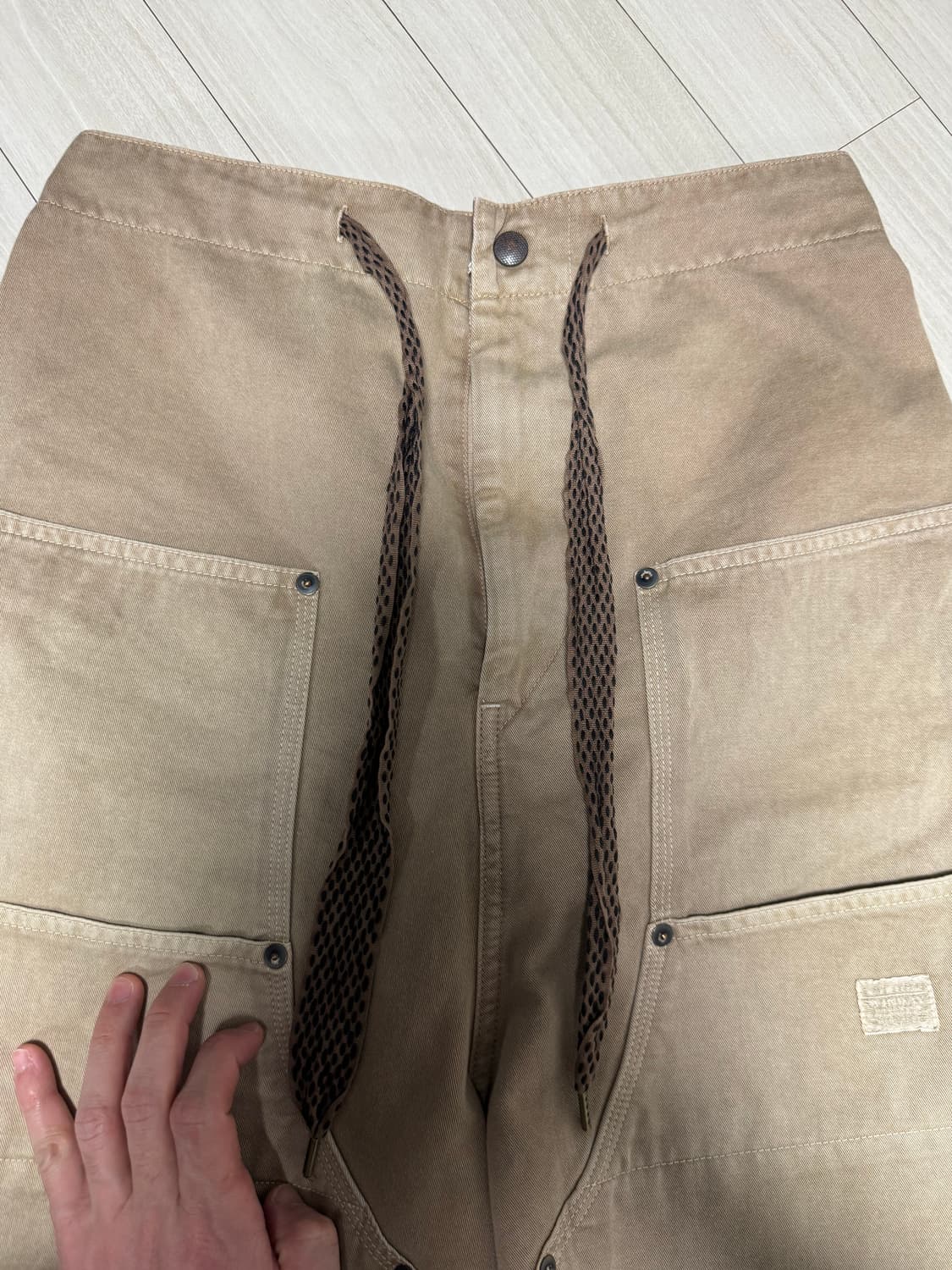 캐피탈 카츠라기 더블니 팬츠 3사이즈 판매합니다. 상품이미지4