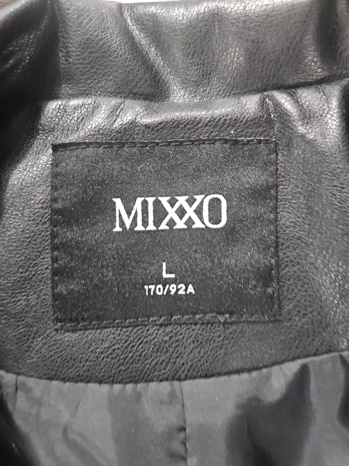 MIXXO 크롭 인조가죽 자켓 L 상품이미지5