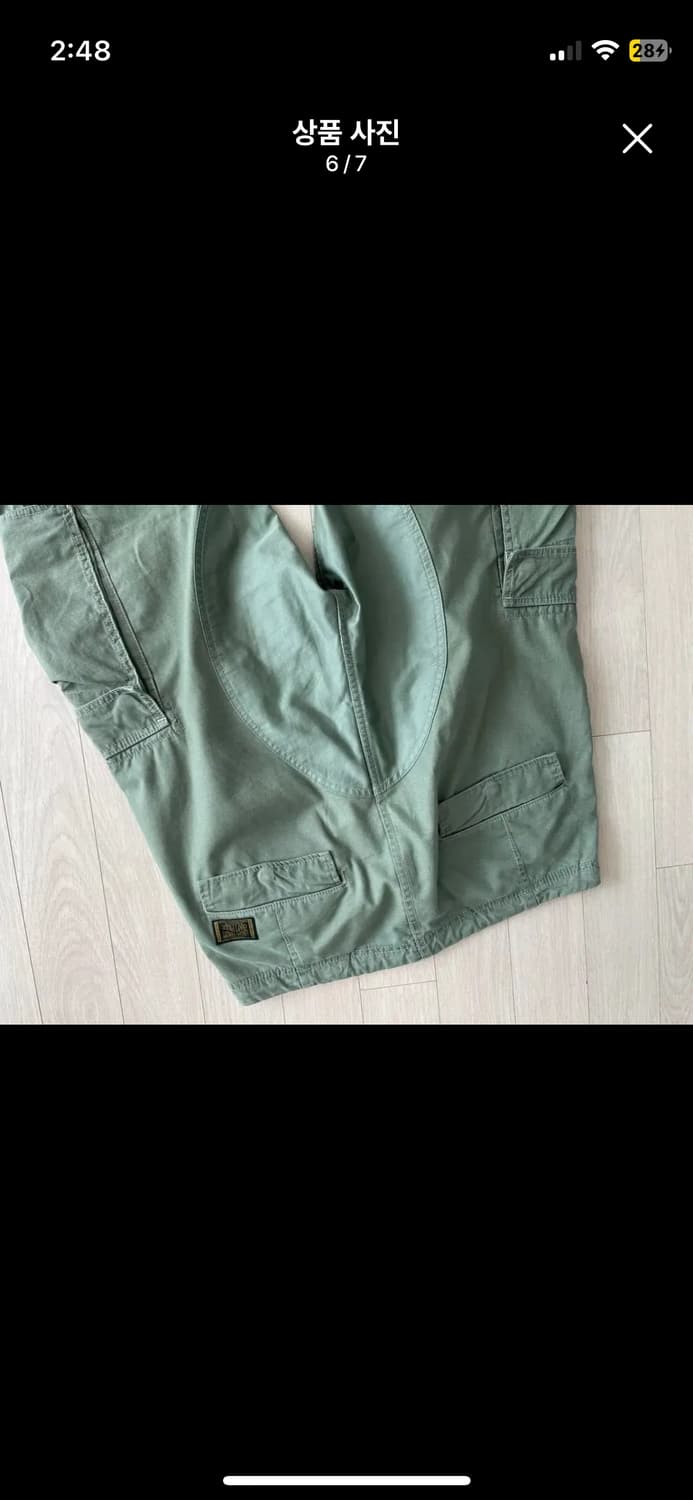 네이버후드 카고팬츠 M 상품이미지6