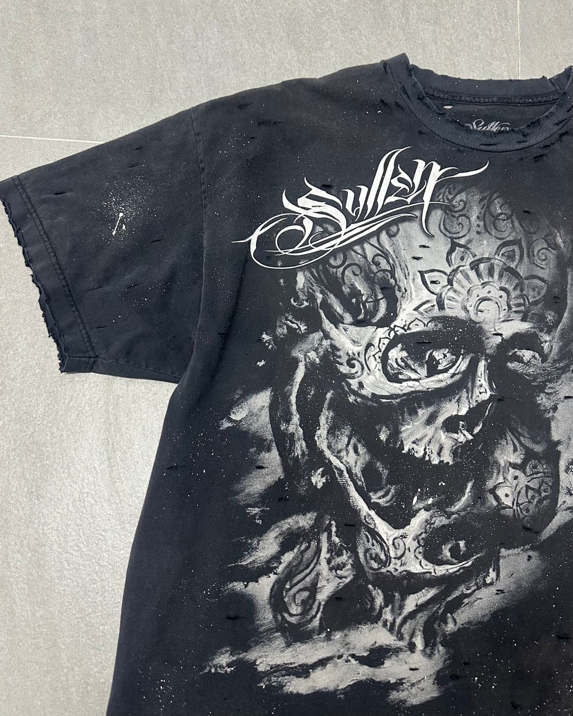 (2XL)스컬 USA 커스텀 반팔-M2003 상품이미지3