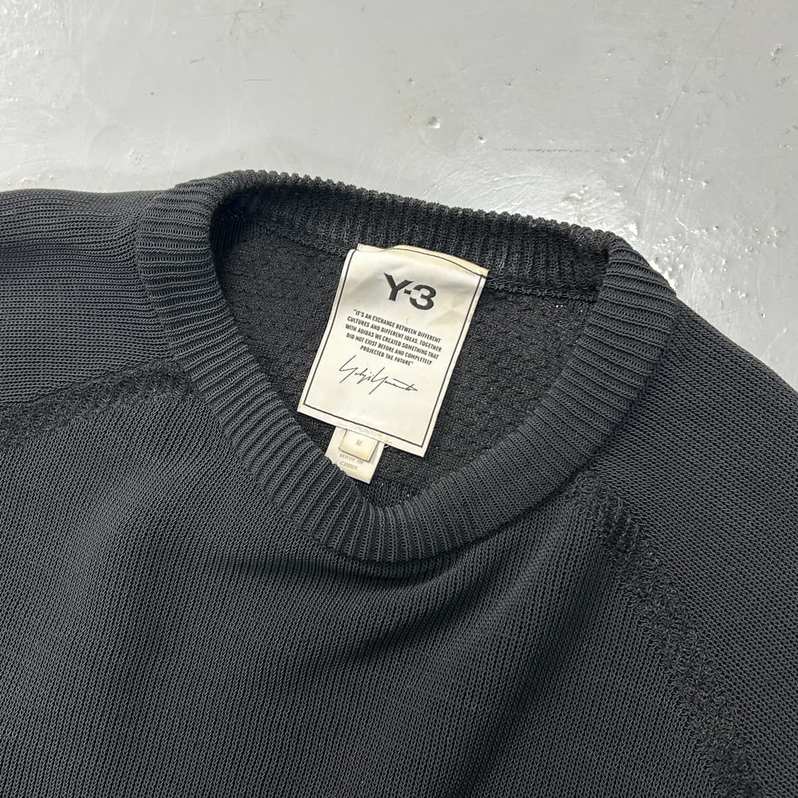 Y-3 빅로고 클래식 크루넥 니트  상품이미지6