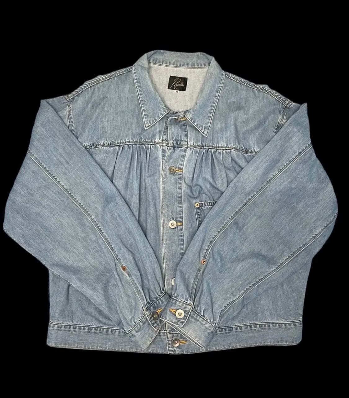 니들스 데님자켓(연청) 사이즈 M 남녀공용 상품이미지1