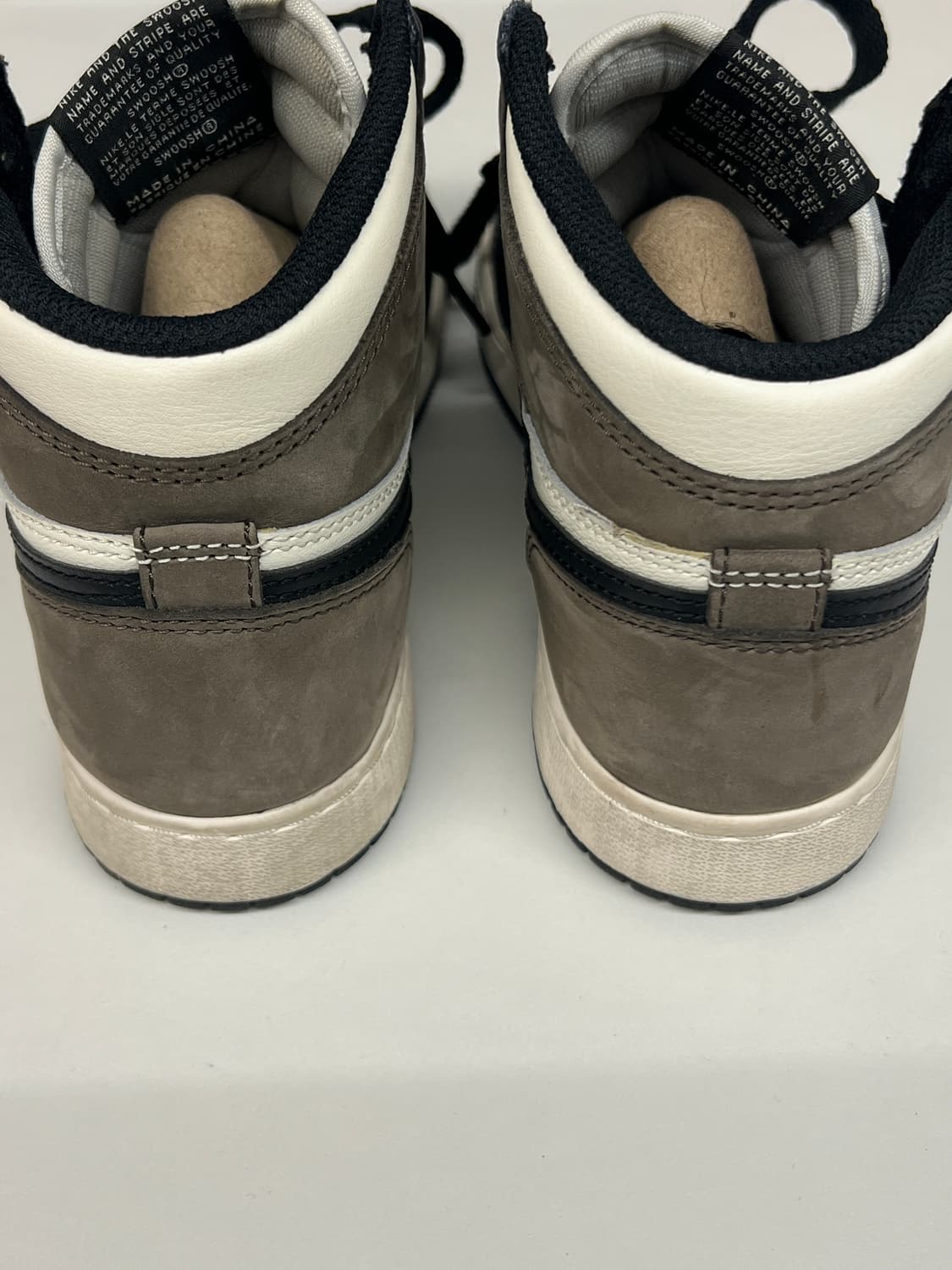 에어조던1 레트로하이 OG 블랙 모카 230 상품이미지7