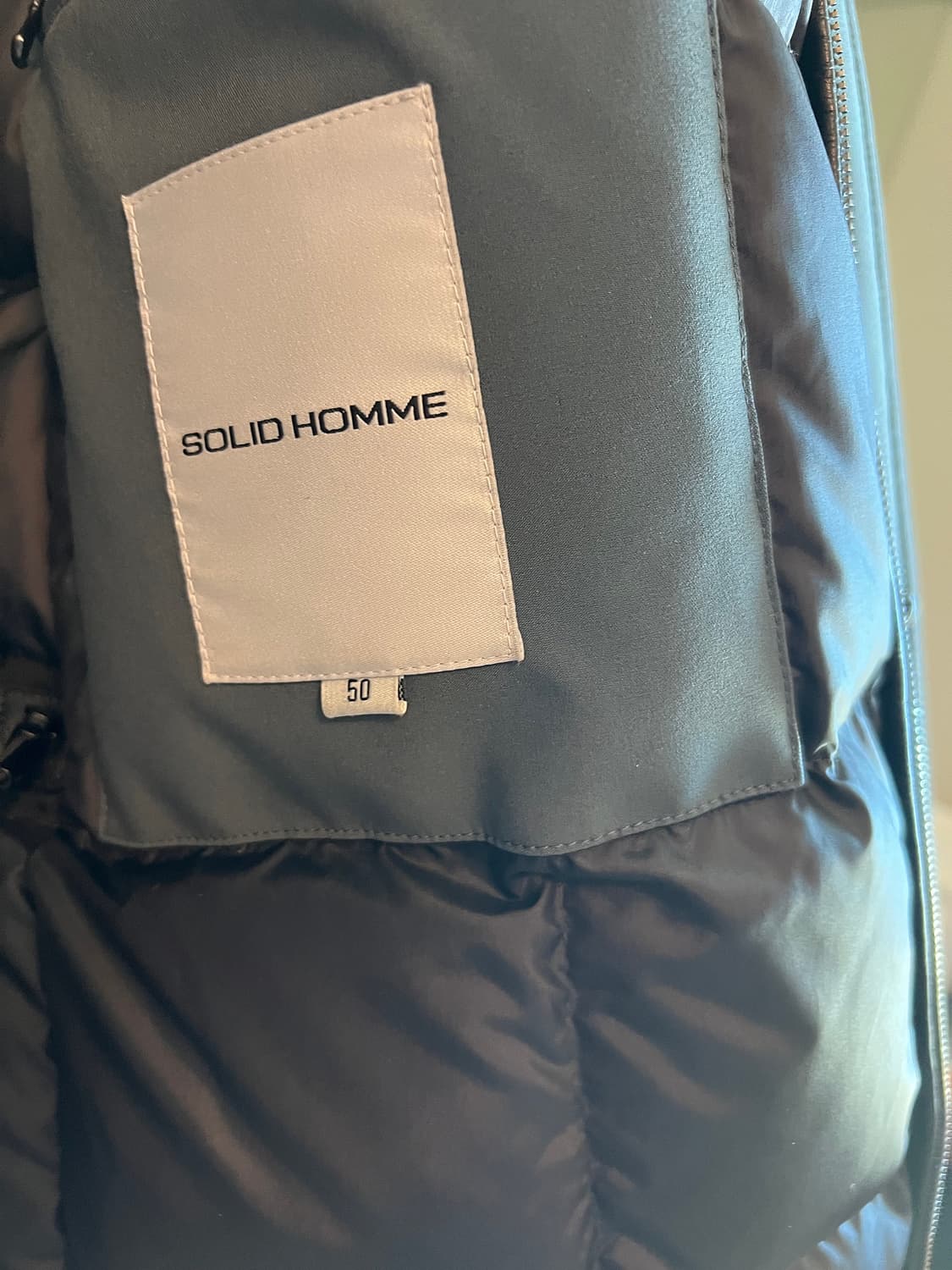 솔리드옴므 폭스퍼 구스다운 패딩 50 (105) 상품이미지4