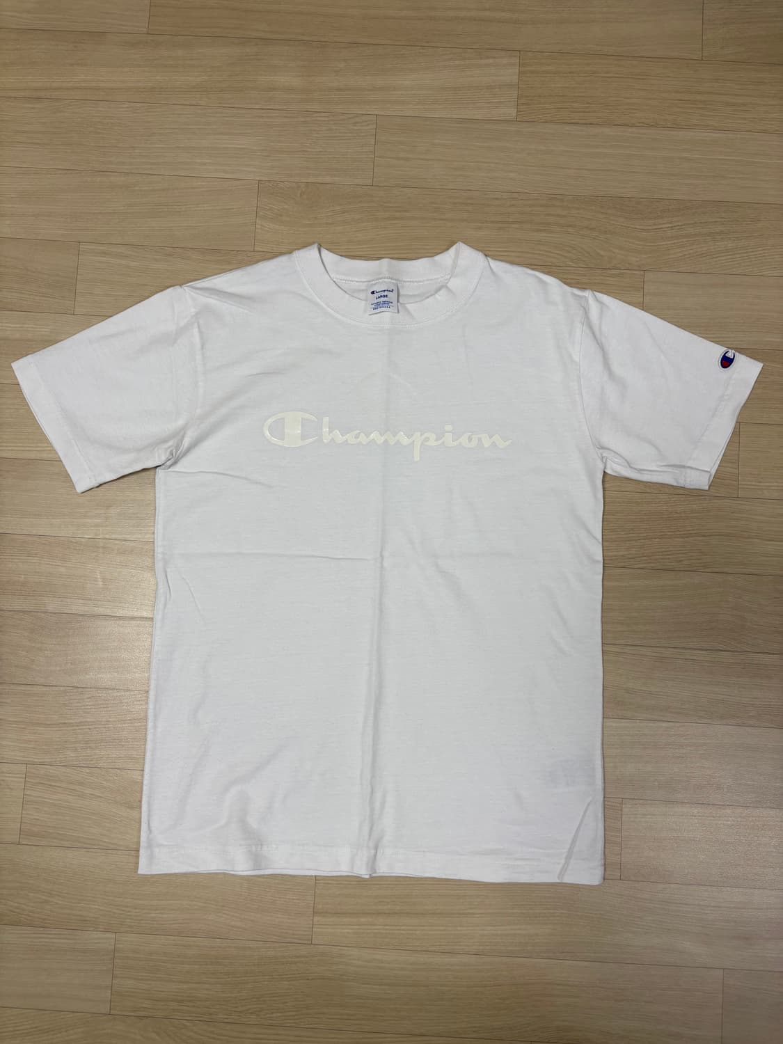 챔피온 재팬 반팔 크루넥 티셔츠 화이트 상품이미지2