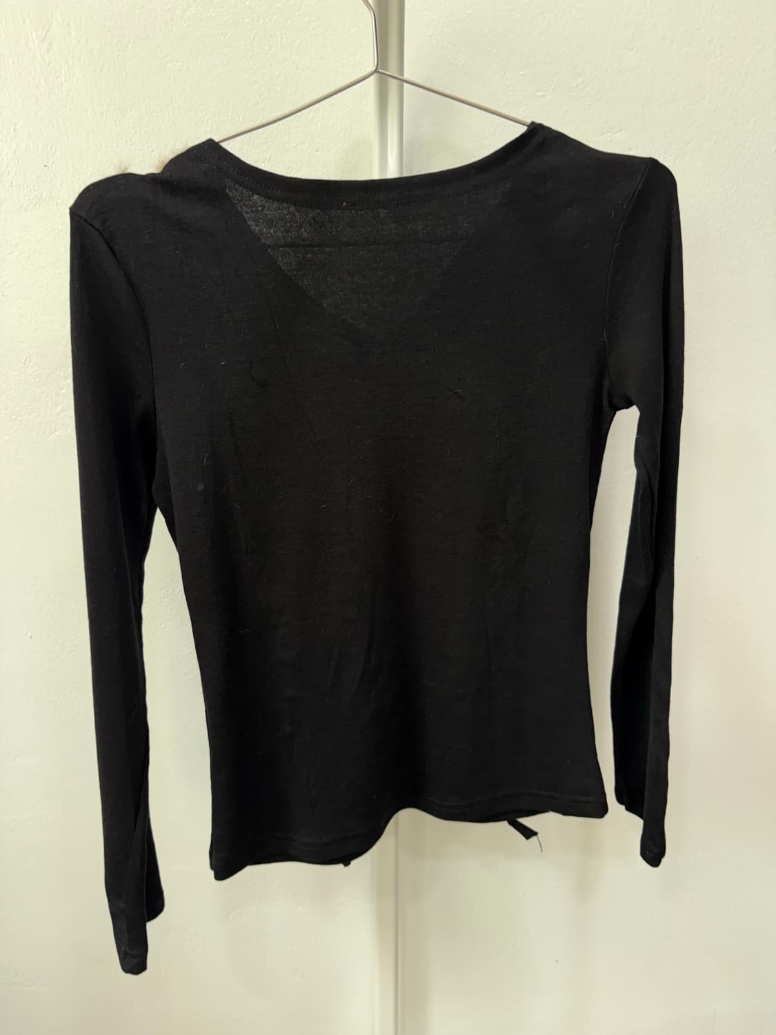 퍼 레이스 리본 롱슬리브 상품이미지5