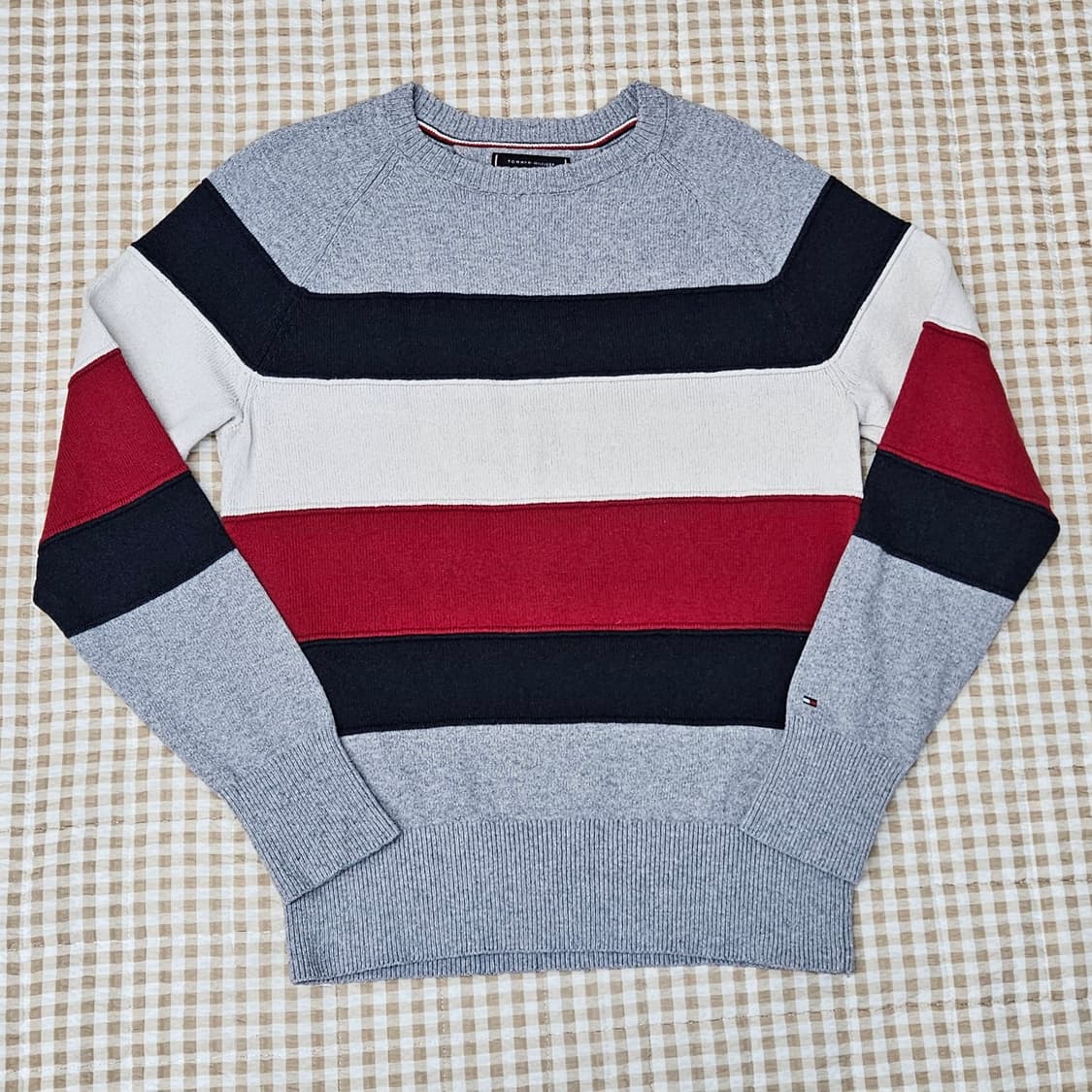 타미힐피거 긴소매 면니트 남자100 상품이미지1