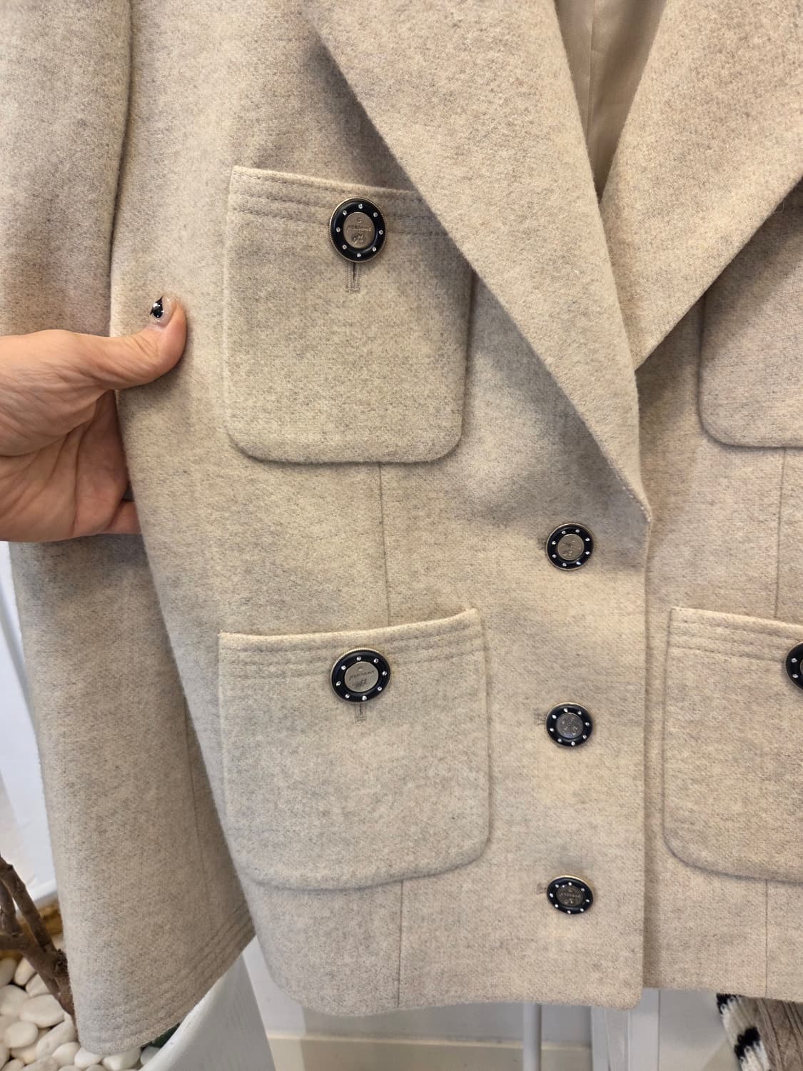 MINE 마인 캐시미어 혼방 울 자켓 상품이미지3