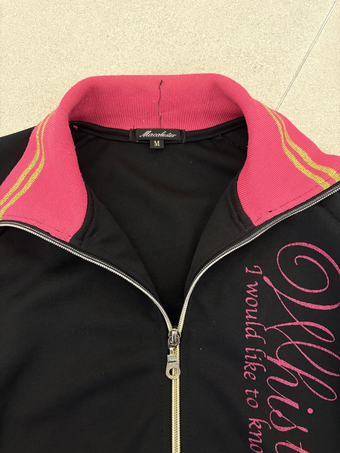 블랙 글리터 윙 져지 상품이미지3