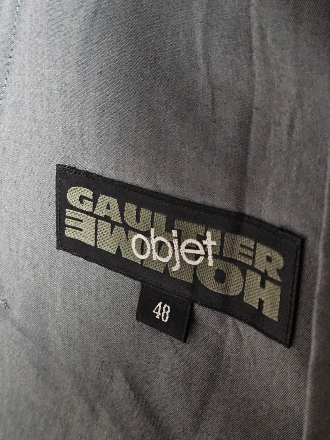 Gaultier homme object 반팔 집업 셔츠 상품이미지2