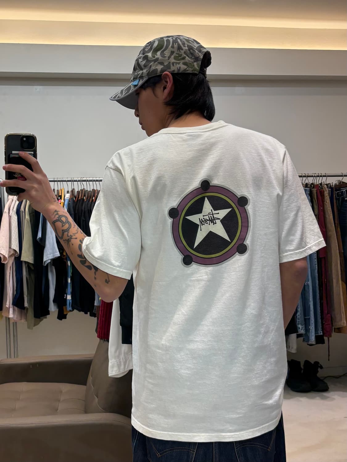 스투시 레인저 피그먼트 다이드 반팔 티셔츠 상품이미지9